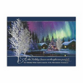 Nature's Tribute Greeting Card - Silver Lined White Envelope